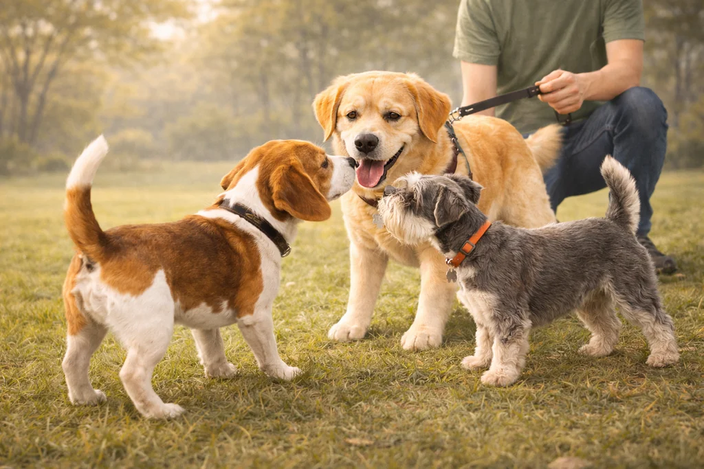 Comment socialiser un chien adulte