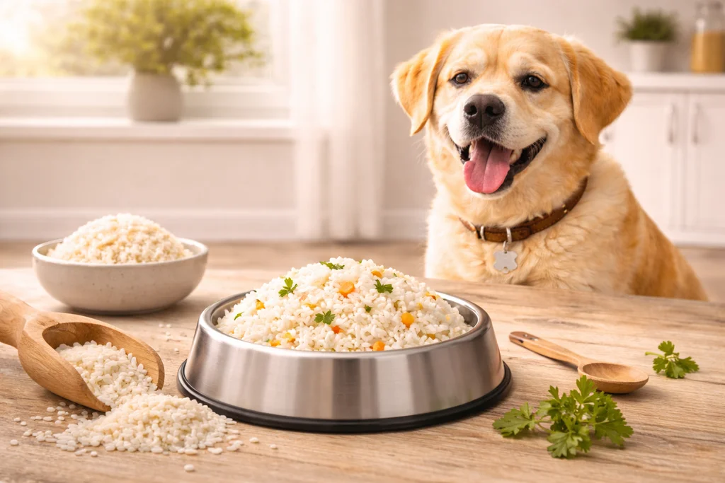 Peut-on donner du riz à un chien ?